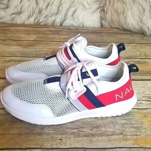 NAUTICA Red, White & Blue Sneakers Sx 9.5